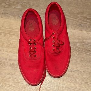 Men’s Vans shoes | Red | US 13
